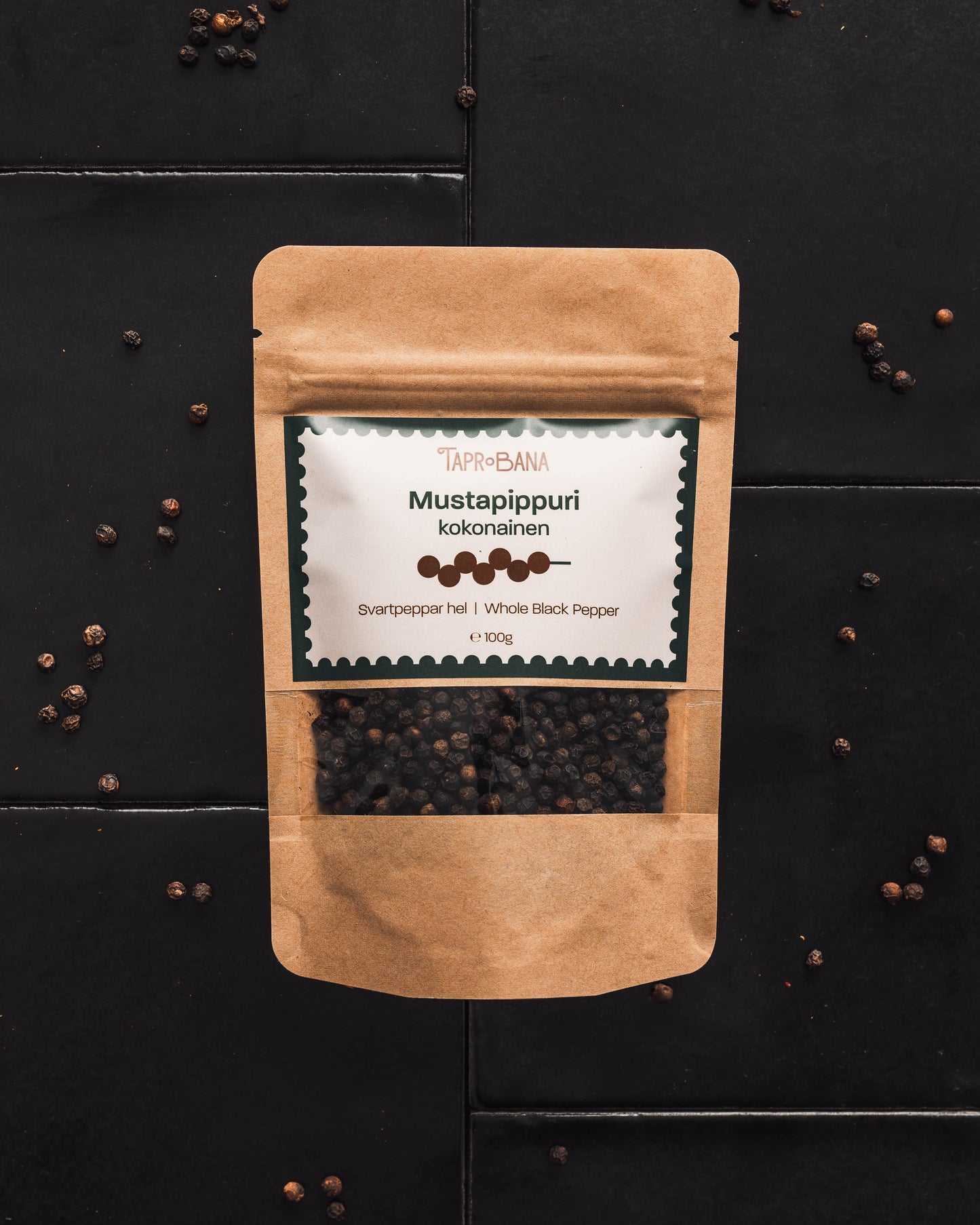 Whole Black Pepper 100g