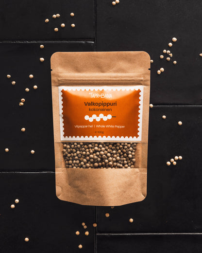 Whole White Pepper 100g