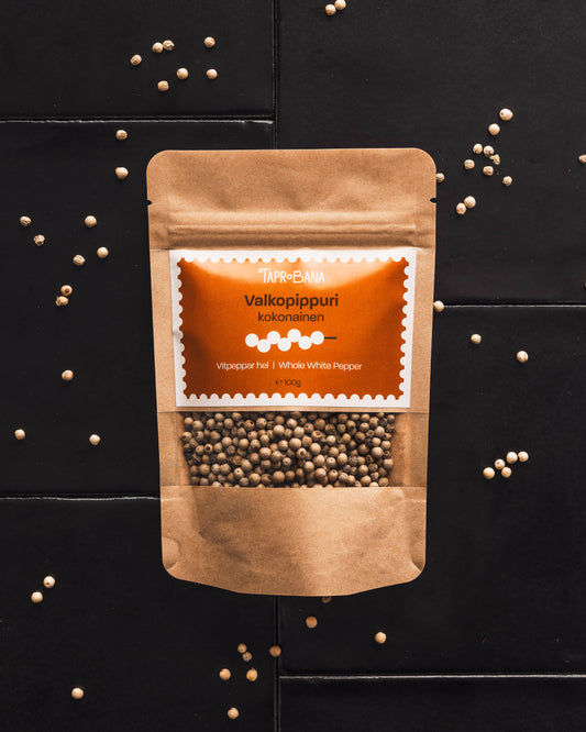 Whole White Pepper 100g